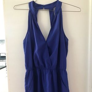 Blue romper